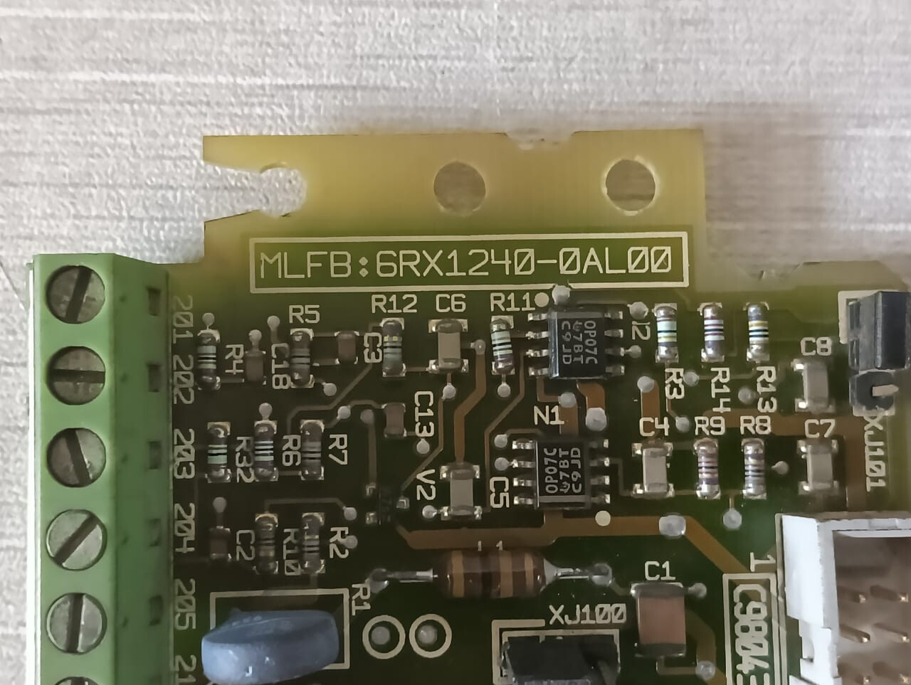 Siemens 6RX1240-0AL00 SIEMENS 698043-A1617-L1-05/ 6RX1240-0AL00 MOTOR INTERFACE 2