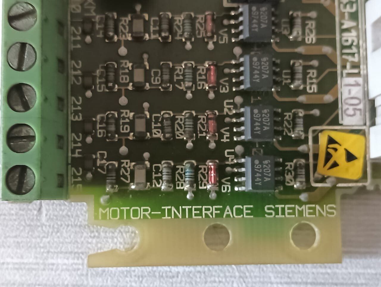 Siemens 6RX1240-0AL00 SIEMENS 698043-A1617-L1-05/ 6RX1240-0AL00 MOTOR INTERFACE 4