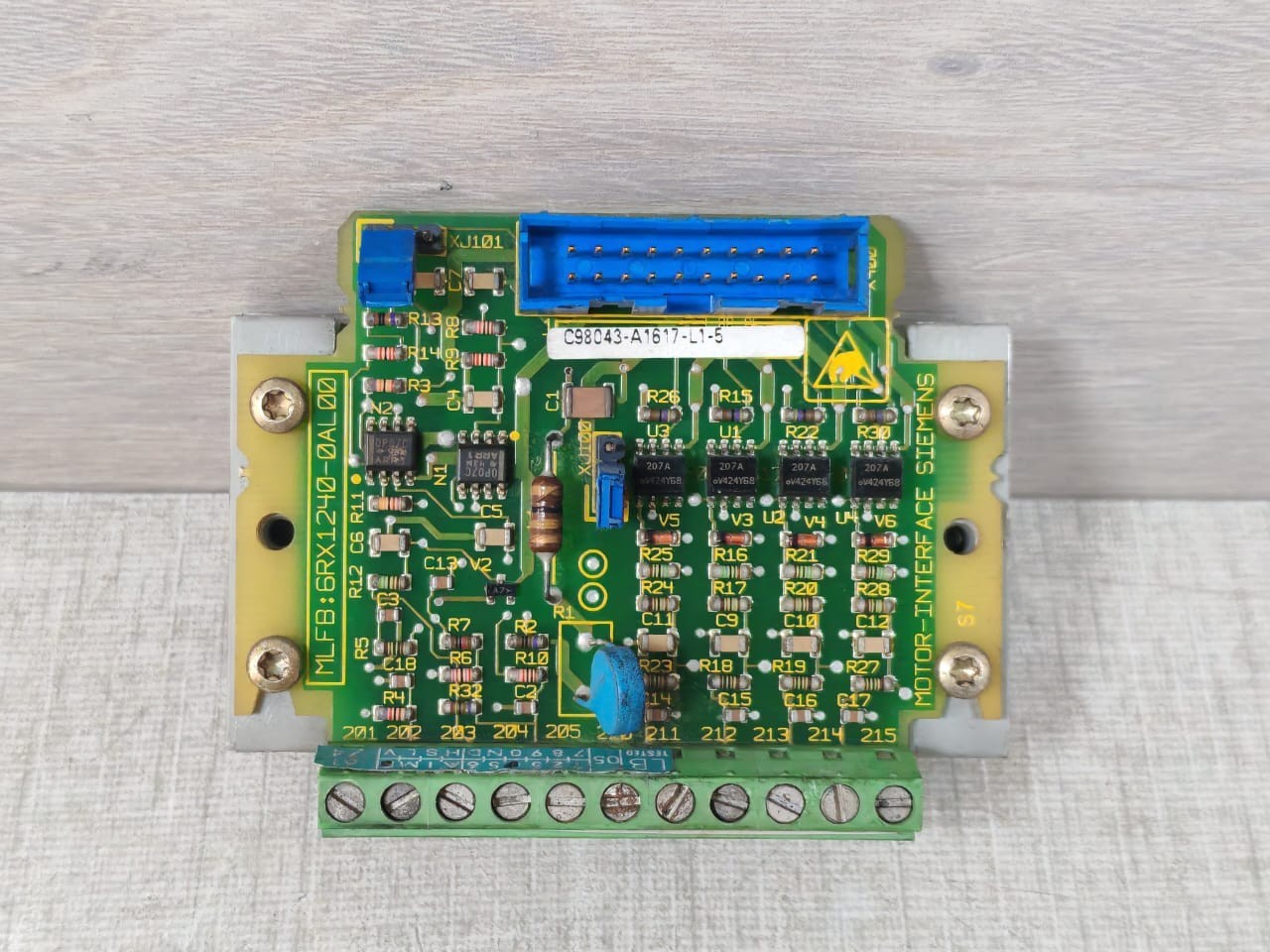Siemens 6RX1240-0AL00 SIEMENS 698043-A1617-L1-05/ 6RX1240-0AL00 MOTOR INTERFACE 5