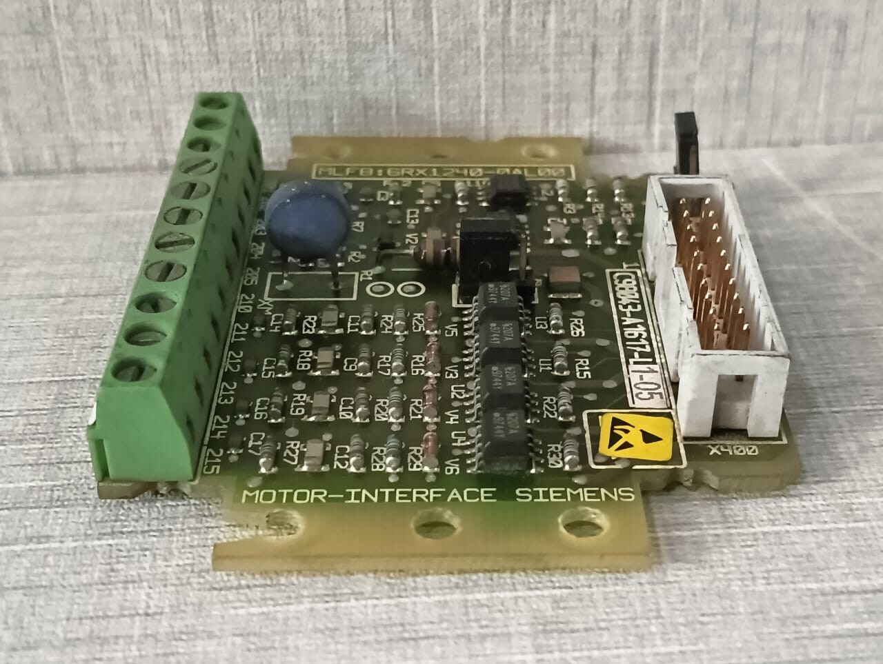 Siemens 6RX1240-0AL00 SIEMENS 698043-A1617-L1-05/ 6RX1240-0AL00 MOTOR INTERFACE 7