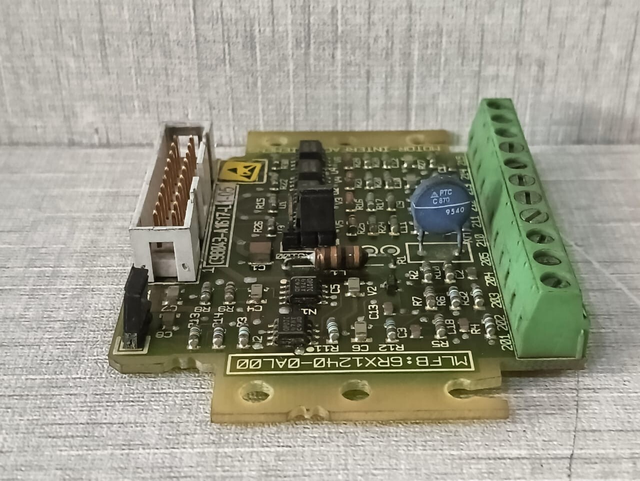 Siemens 6RX1240-0AL00 SIEMENS 698043-A1617-L1-05/ 6RX1240-0AL00 MOTOR INTERFACE 8