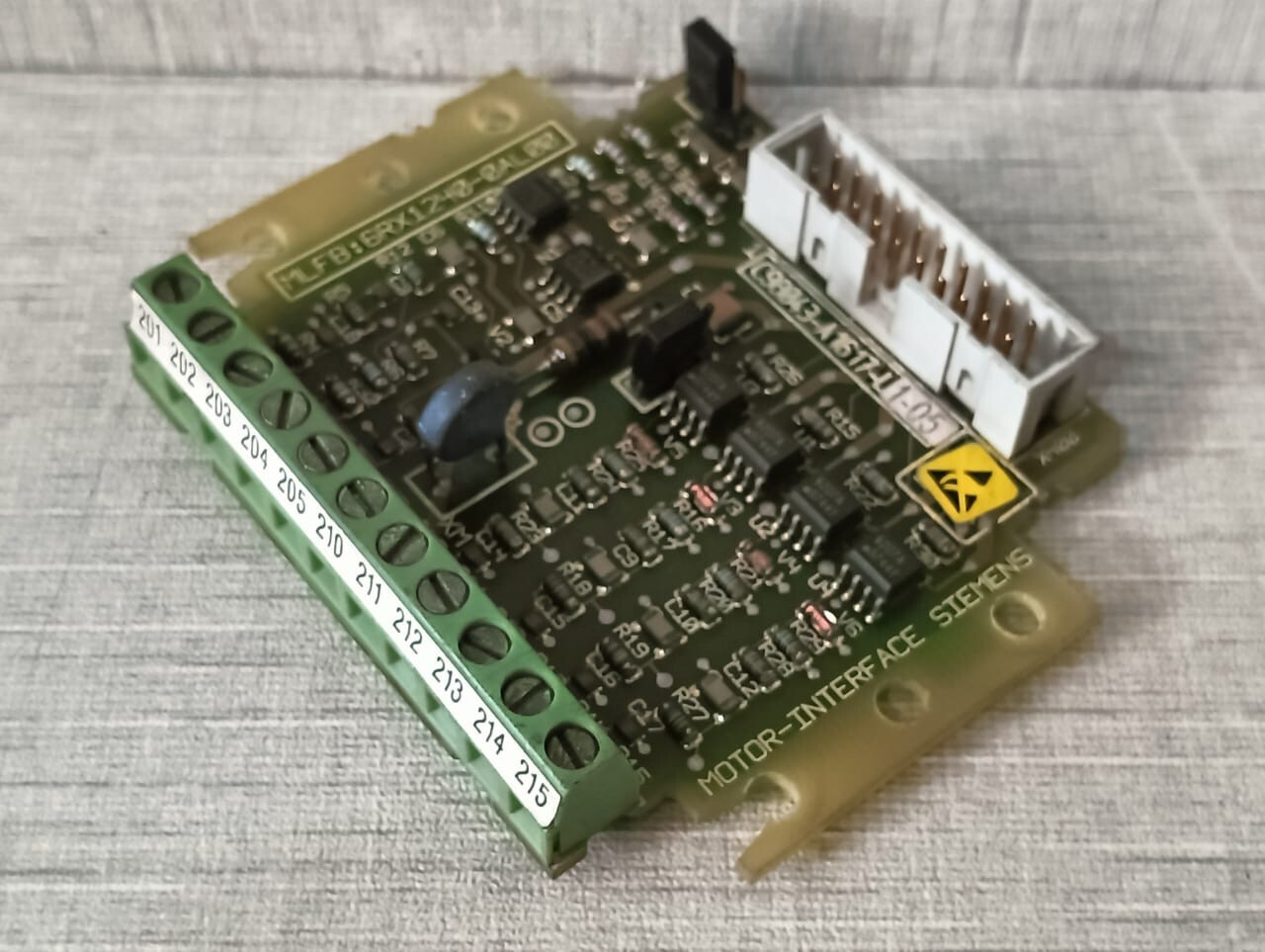 Siemens 6RX1240-0AL00 SIEMENS 698043-A1617-L1-05/ 6RX1240-0AL00 MOTOR INTERFACE 9