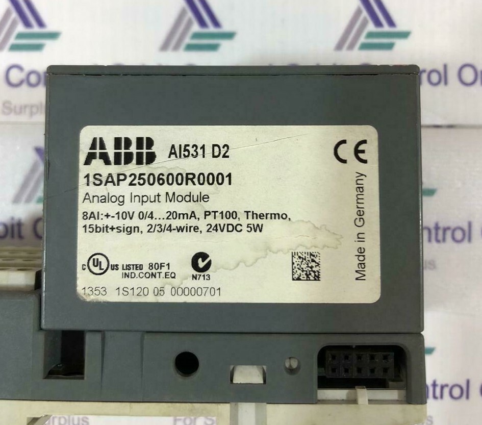 ABB 1SAP250600R0001 1SAP250600R0001 | ABB | AI531 D2 3