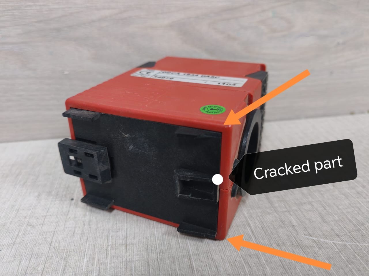 CTE DDCA 1834 DA5C DIFFERENTIAL DC CURRENT RELAY DDCA 1834 DA5C 6