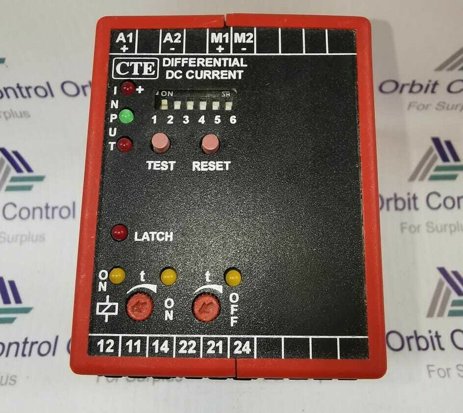 DIFFERENTIAL DC CURRENT RELAY DDCA 1834 DA5C
