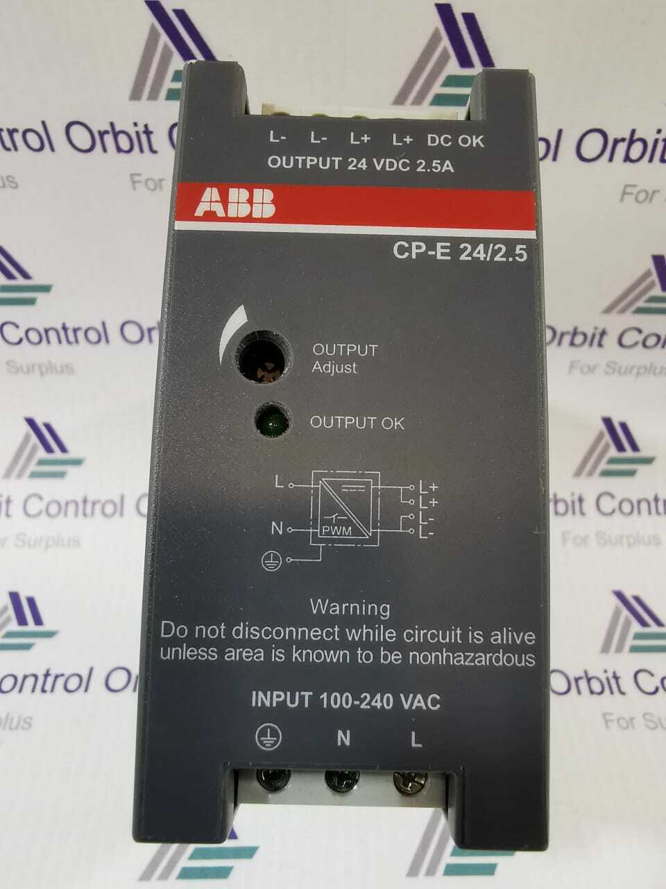ABB 1SVR427032R0000 ABB CP-E 24/2.5 Switch Mode Power Supply 1SVR427032R0000 2