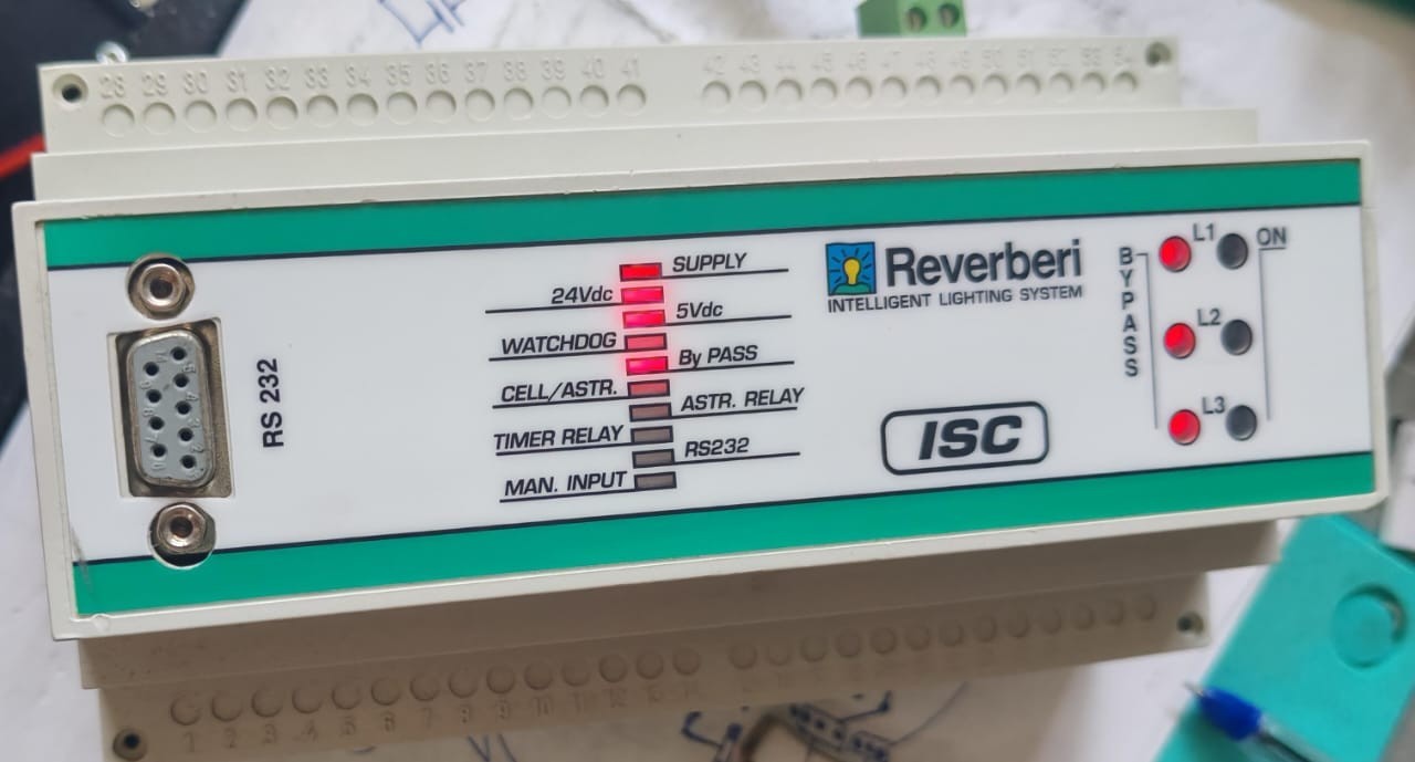 REVERBERI RS232 REVERBERI ISC BS2MS20 INTELLIGENT LIGHTING SYSTEM 2