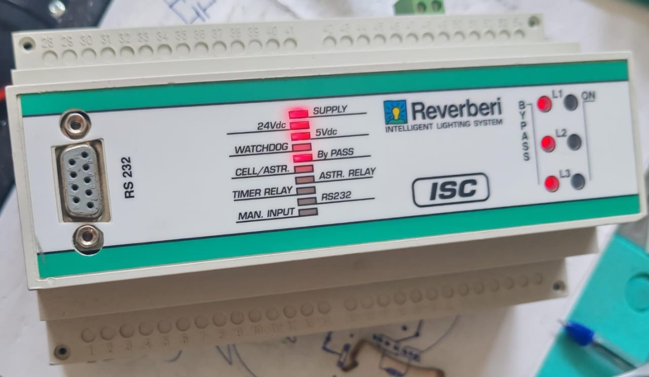 REVERBERI RS232 REVERBERI ISC BS2MS20 INTELLIGENT LIGHTING SYSTEM 3