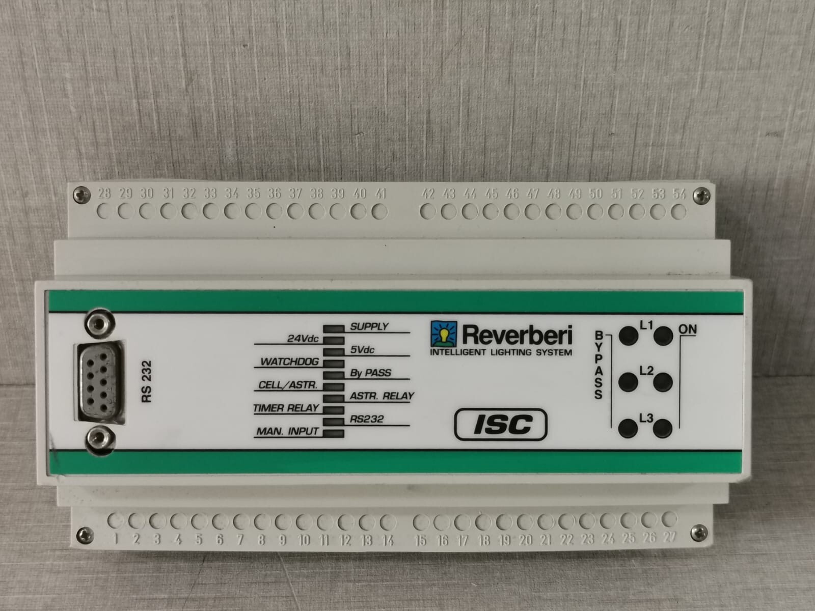 REVERBERI RS232 REVERBERI ISC BS2MS20 INTELLIGENT LIGHTING SYSTEM 4