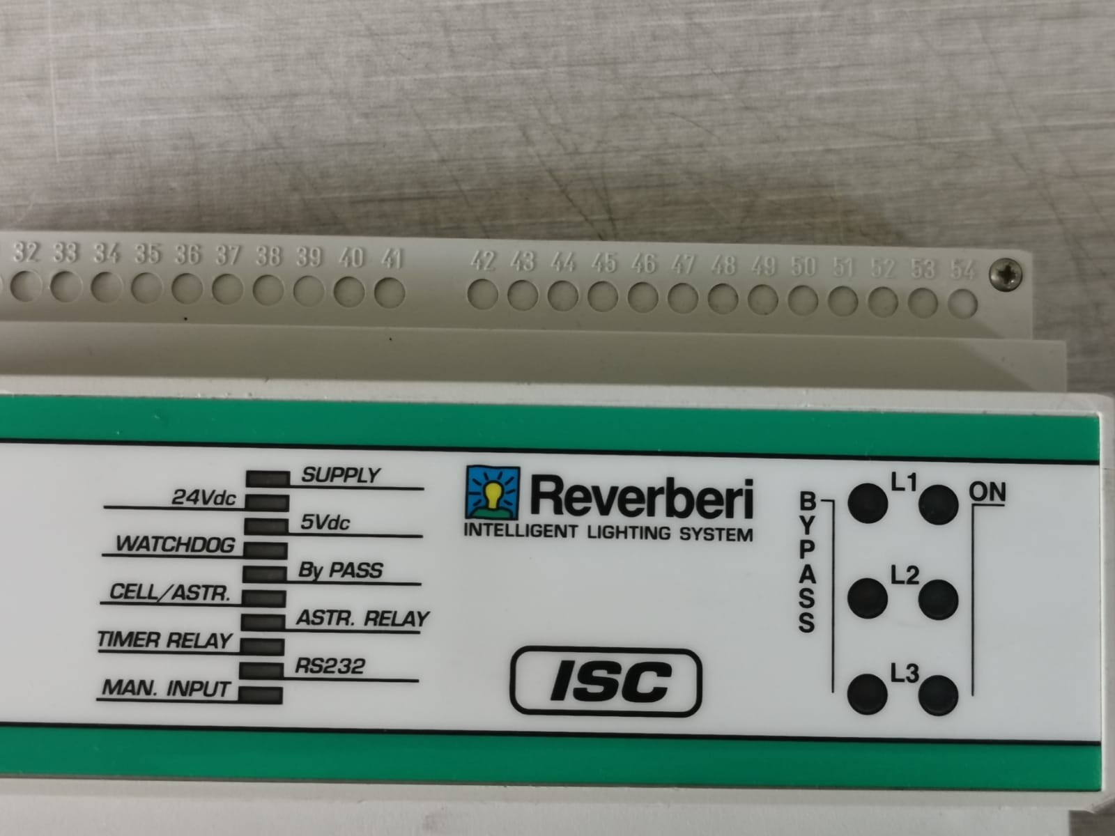 REVERBERI RS232 REVERBERI ISC BS2MS20 INTELLIGENT LIGHTING SYSTEM 5