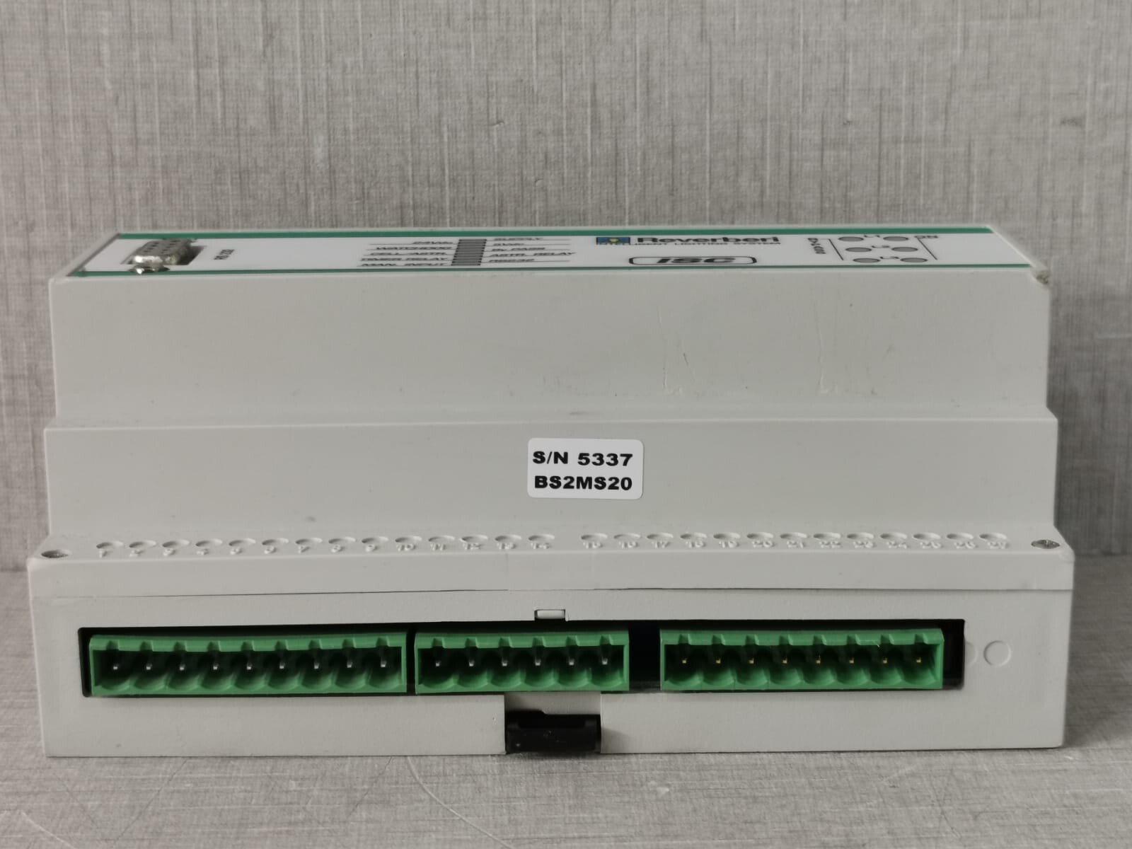 REVERBERI RS232 REVERBERI ISC BS2MS20 INTELLIGENT LIGHTING SYSTEM 8