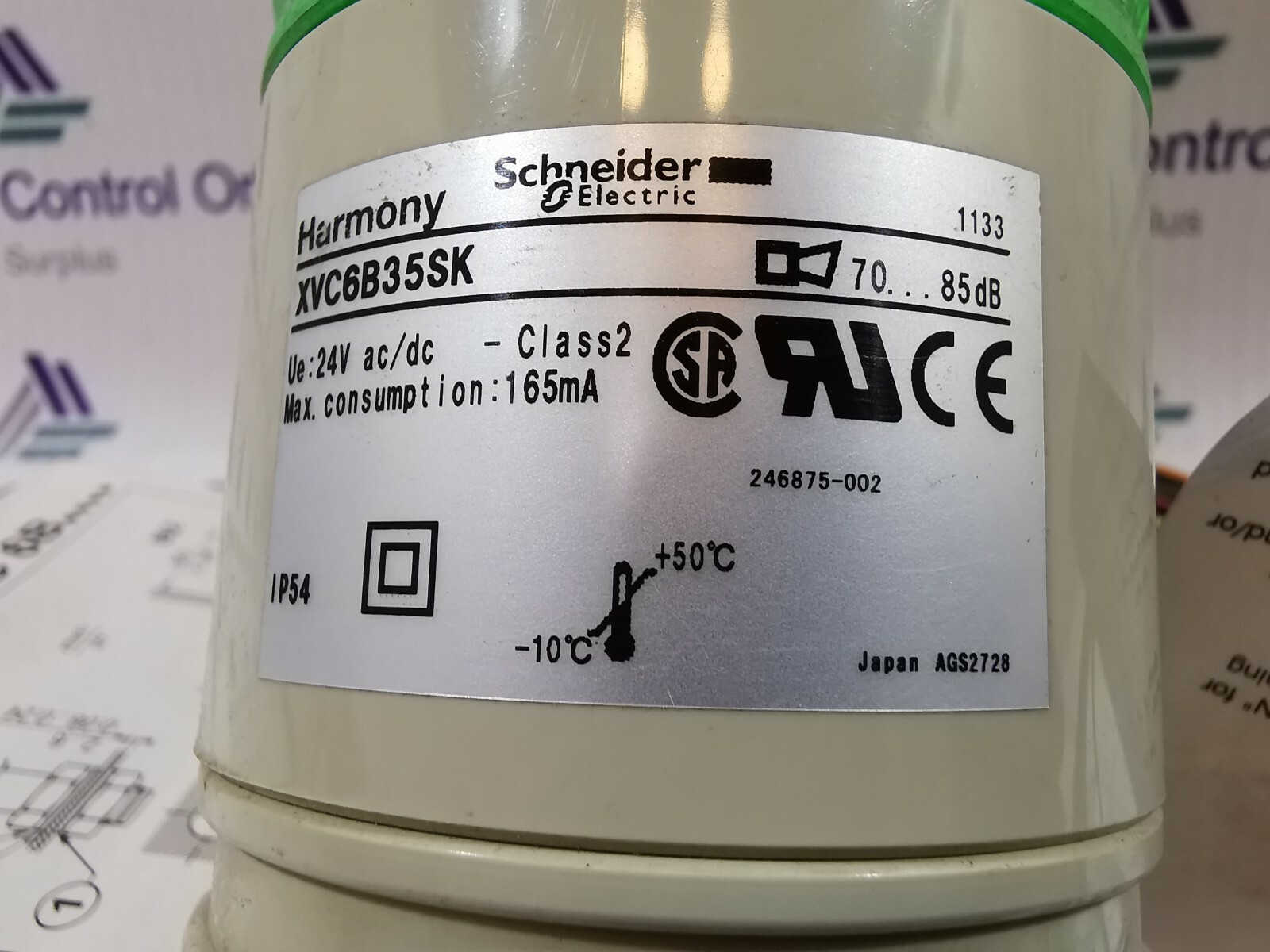SCHNEIDER ELECTRIC XVC6B35SK SCHNEIDER ELECTRIC XVC6B35SK HARMONY-003271 3
