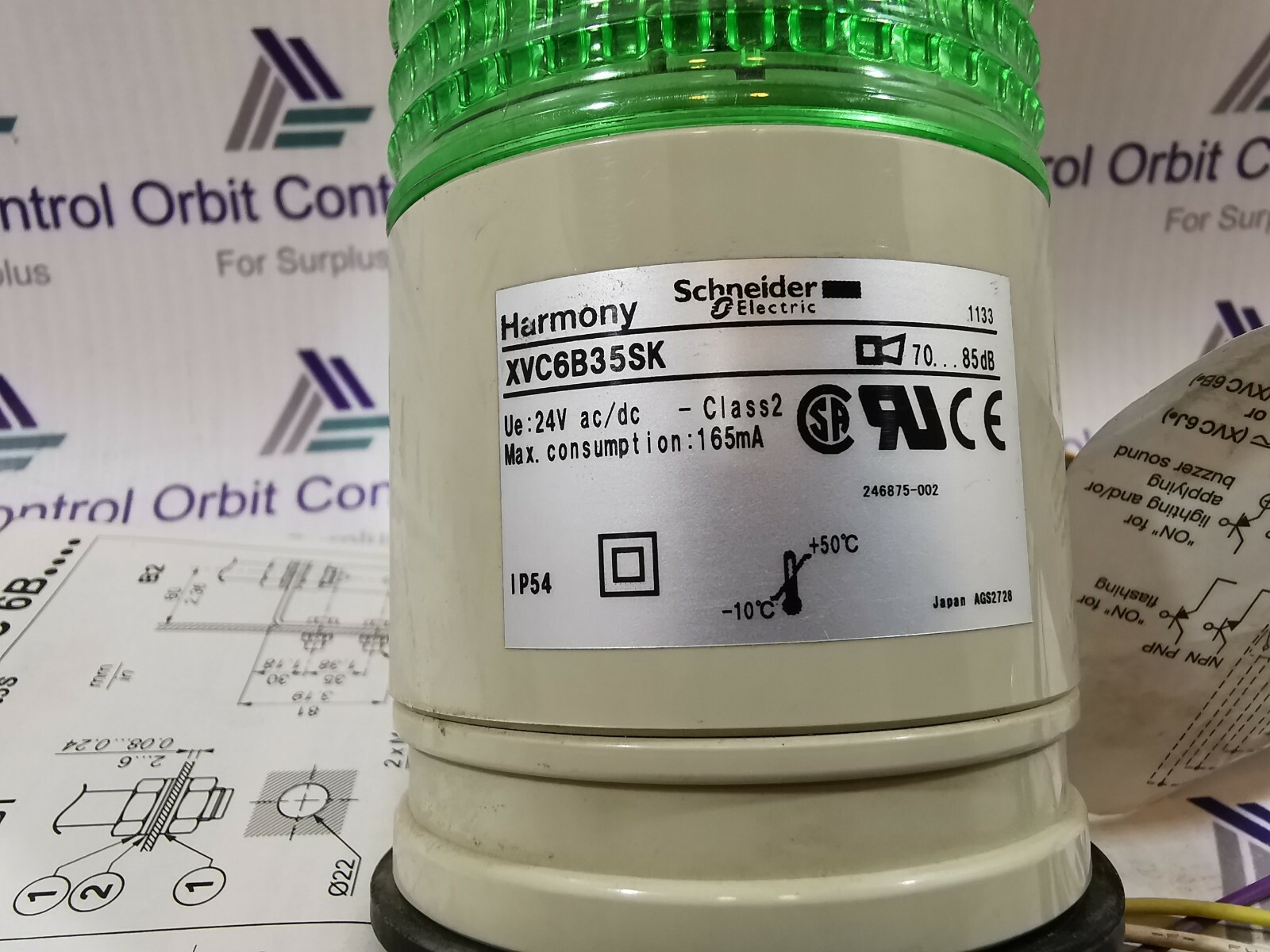 SCHNEIDER ELECTRIC XVC6B35SK SCHNEIDER ELECTRIC XVC6B35SK HARMONY-003271 6