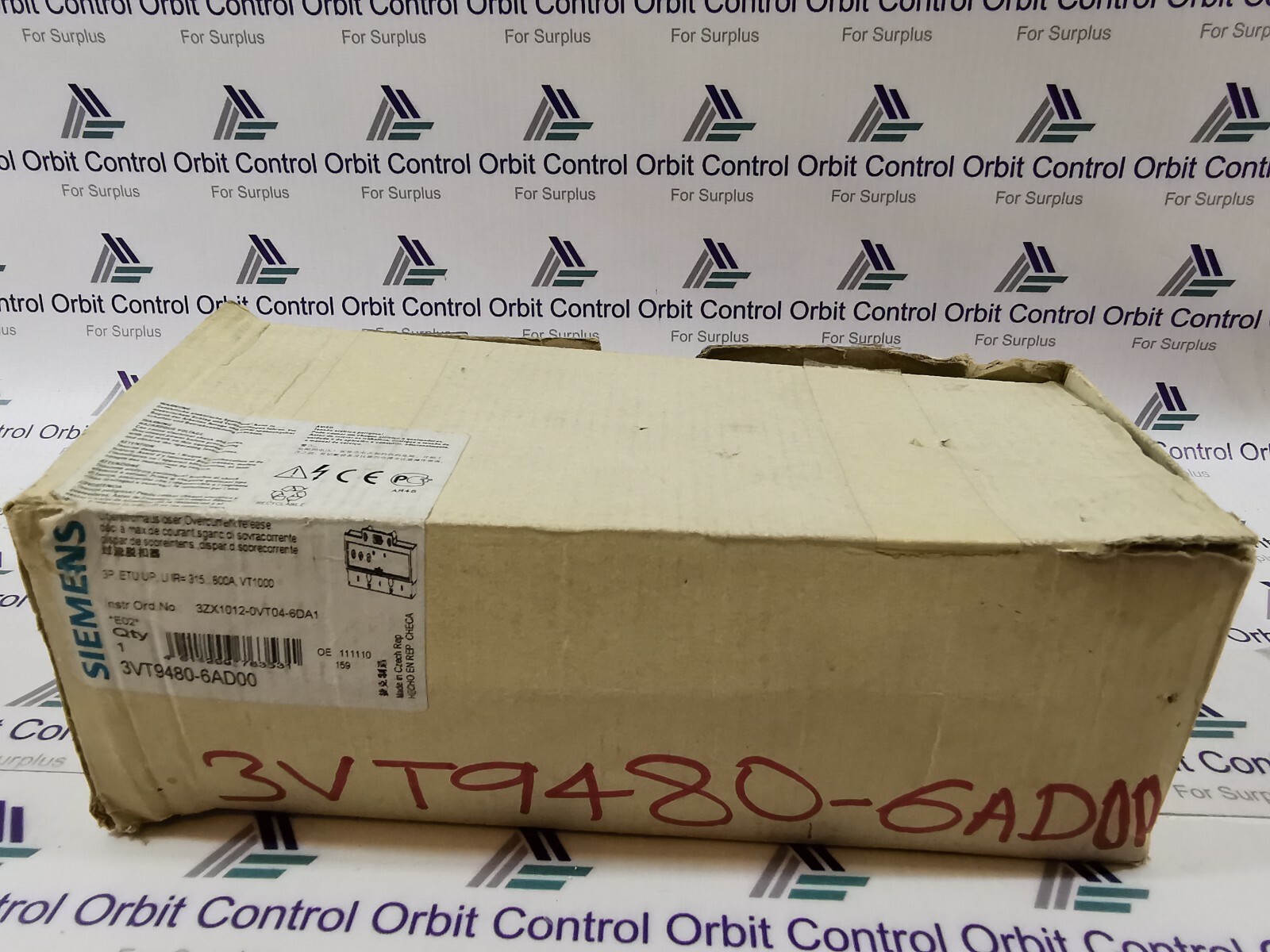 SIEMENS 3VT9480-6AD00 Electronic Trip Unit