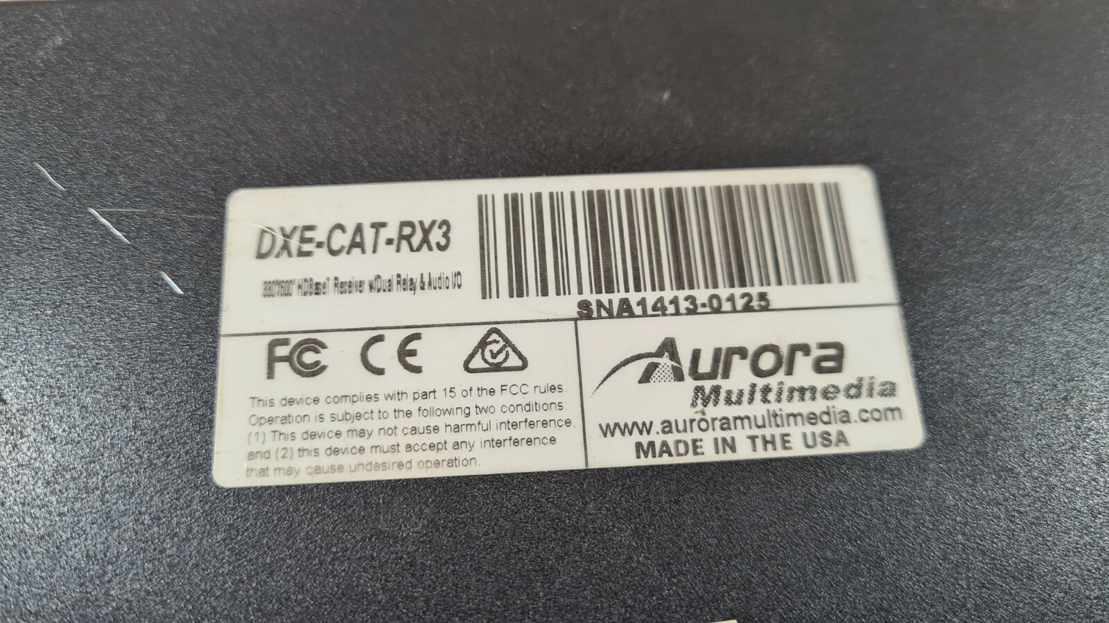 Aurora DXE-CAT-RX3 DXE-CAT-RX3 - Aurora DX Digital Xtreme 4