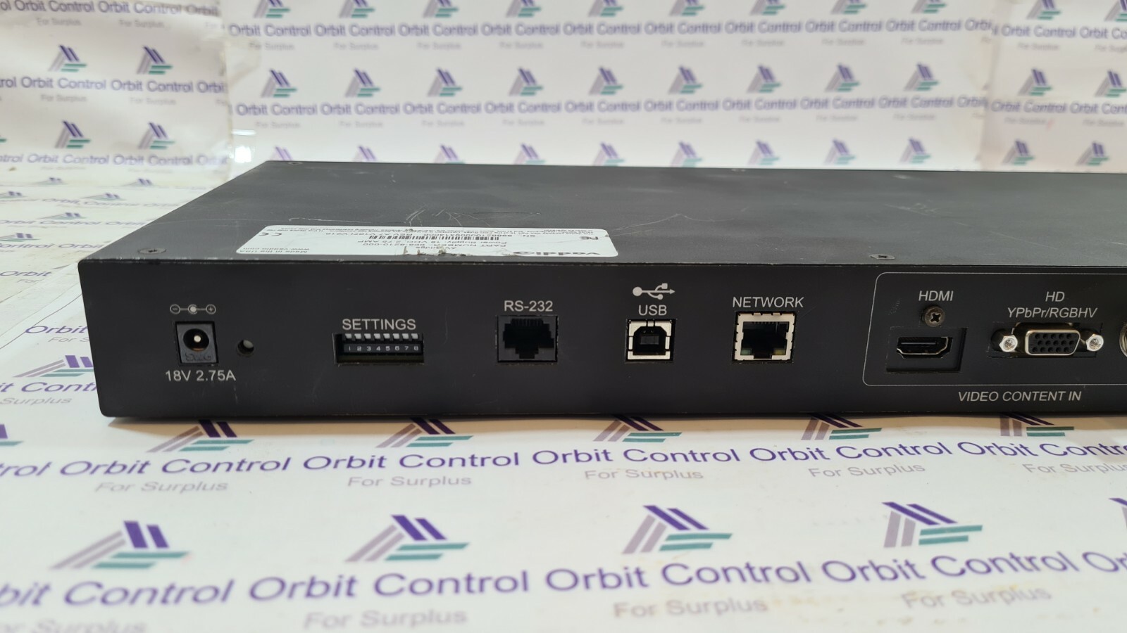 Vaddio 998-8210-000 Vaddio 998-8210-000 AV Bridge HD Video and Audio Encoder 9