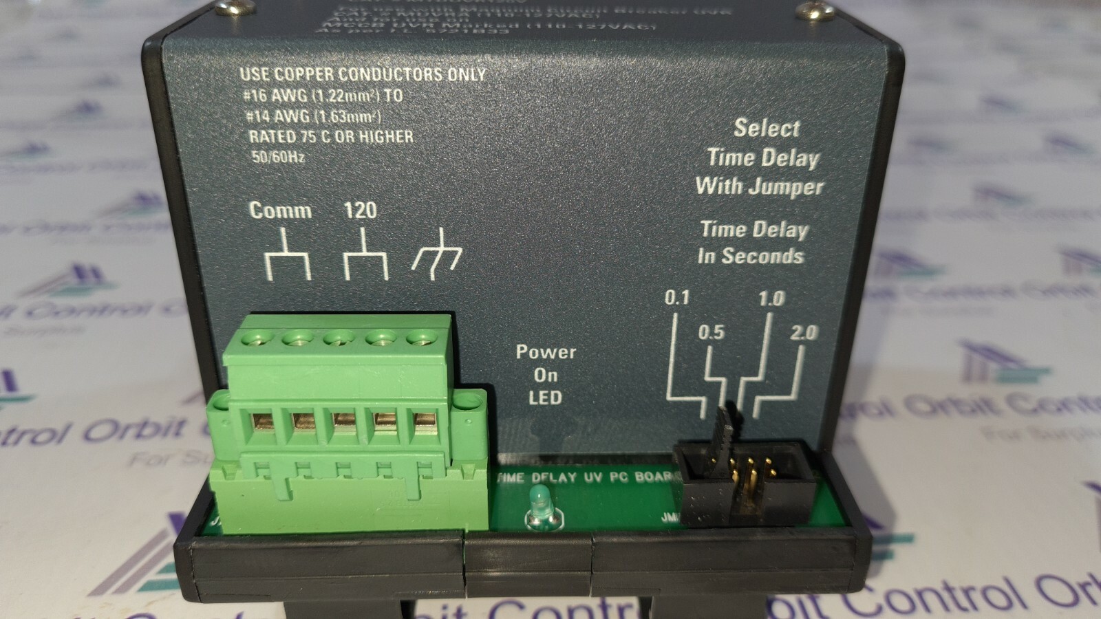 Eaton MTDUVR120V EATON CAT# MTDUVR120V Time Delay Undervoltage Module MCCB 70C1316G01 3