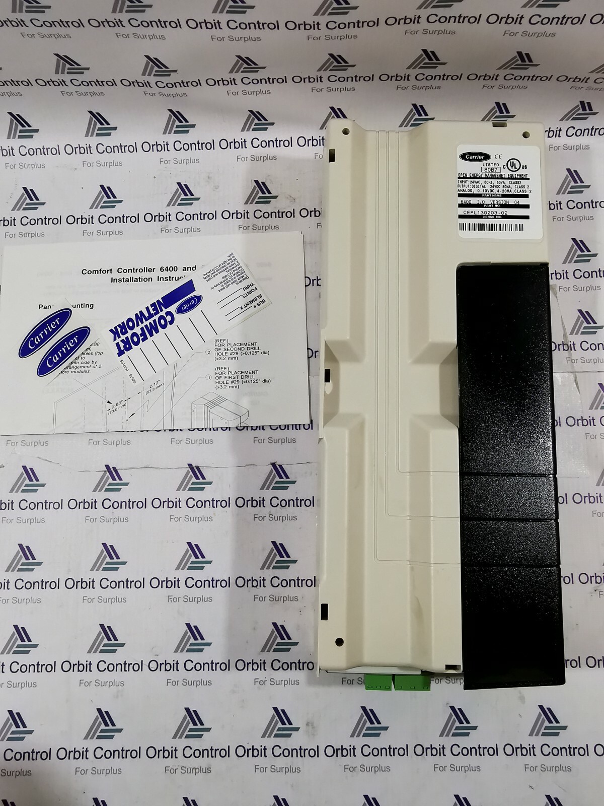 Carrier CEPL130203-02 Carrier CEPL130203-02 Comfort Control Module V1.14 3