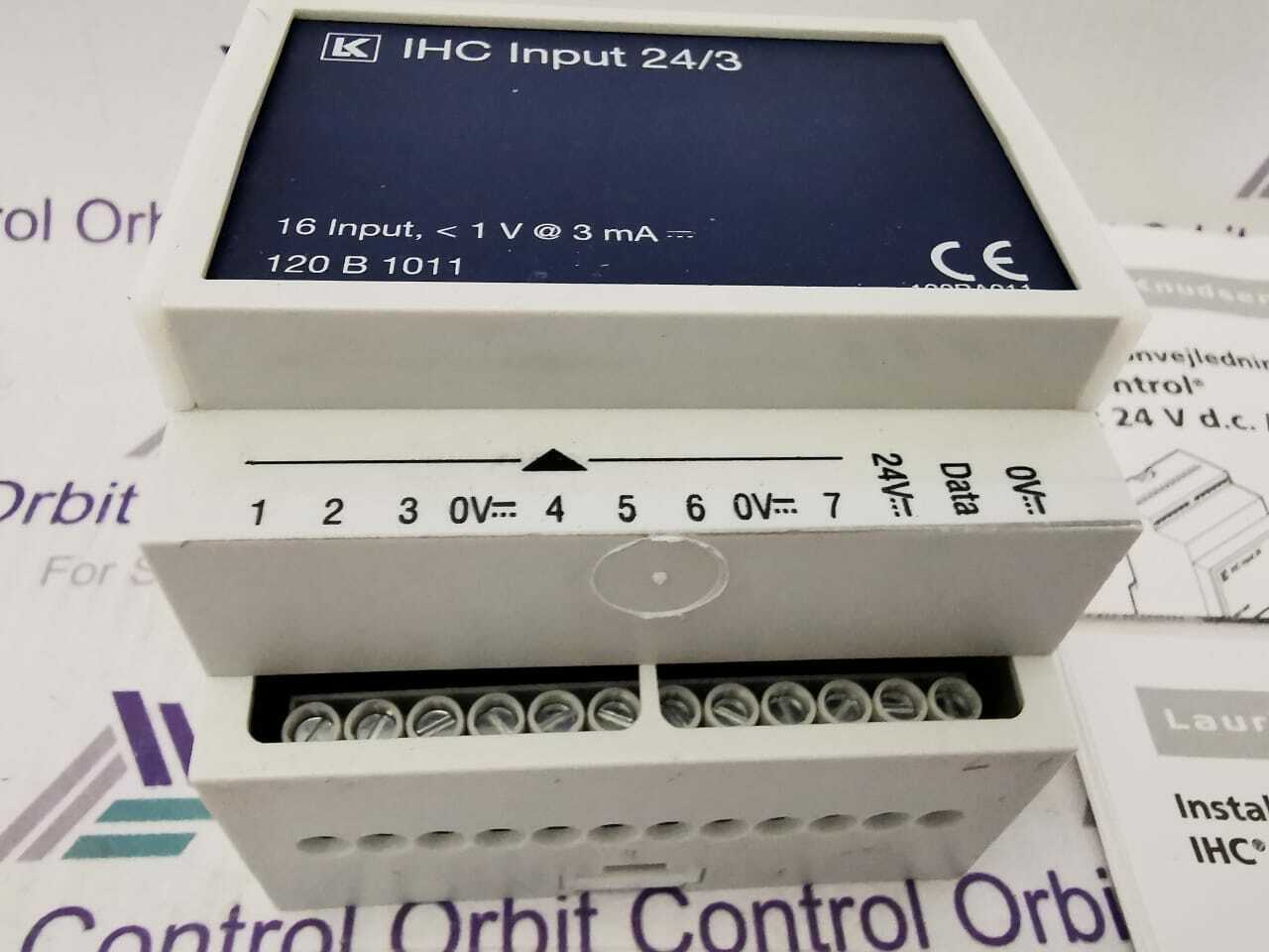 LK INPUT-24 LK IHC INPUT 24/3 INPUT MODUL M.16 INDG. V2 / 120B1011 2