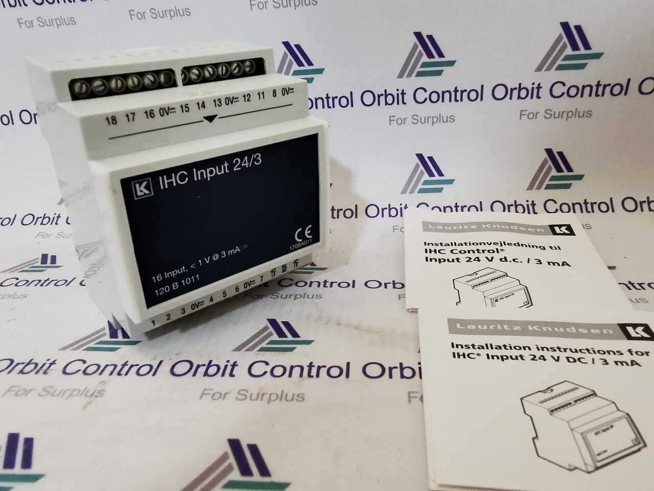 LK INPUT-24 LK IHC INPUT 24/3 INPUT MODUL M.16 INDG. V2 / 120B1011 4