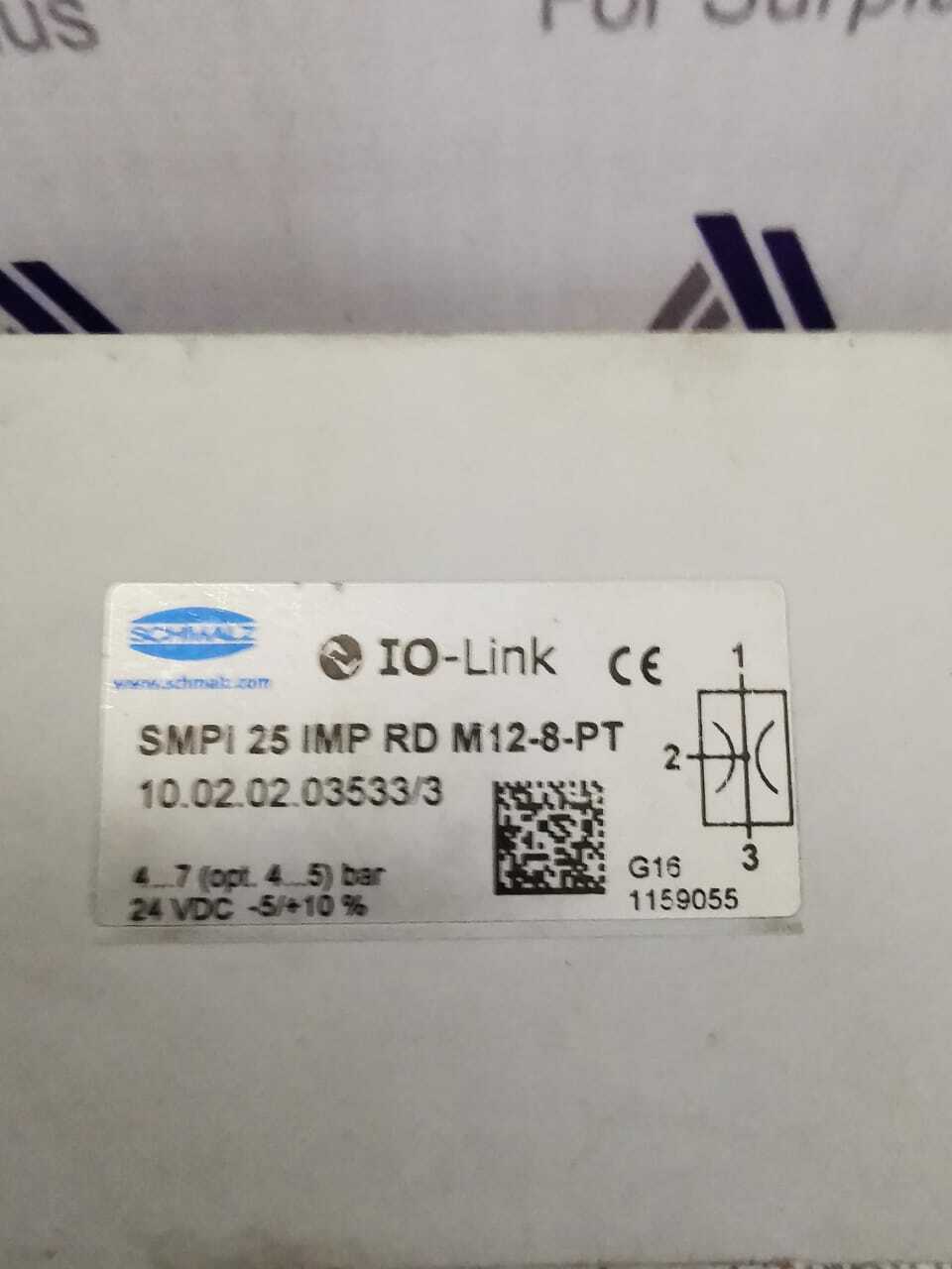 SCHMALZ SMPI-25 SCHMALZ IO LINK SMPI 25 IMP RD M12-8-PT 3