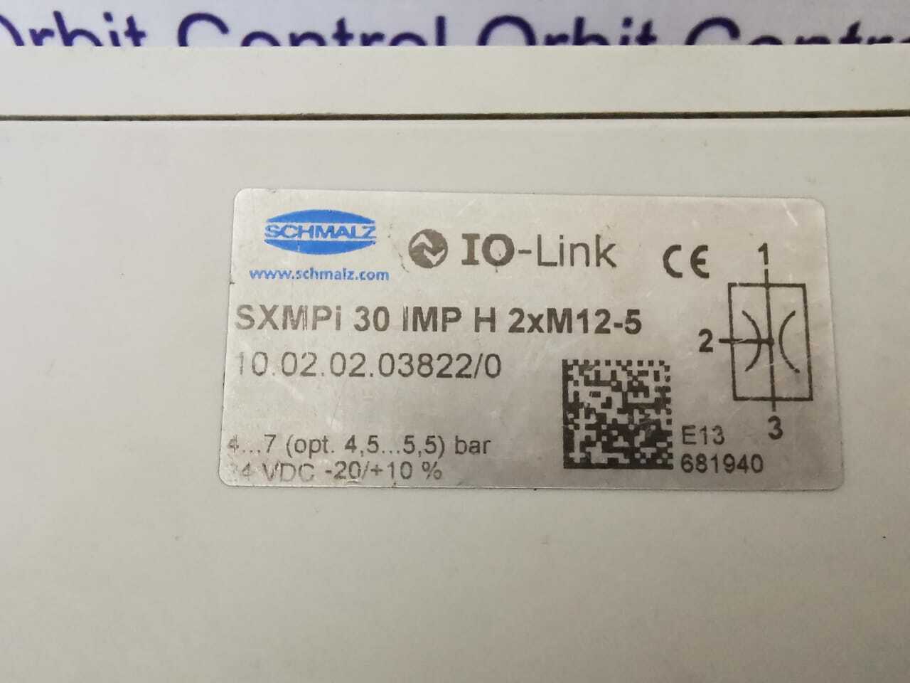 SCHMALZ SXMPI-30 SCHMALZ IO LINK SXMPi 30 IMP H 2xM12-5 5