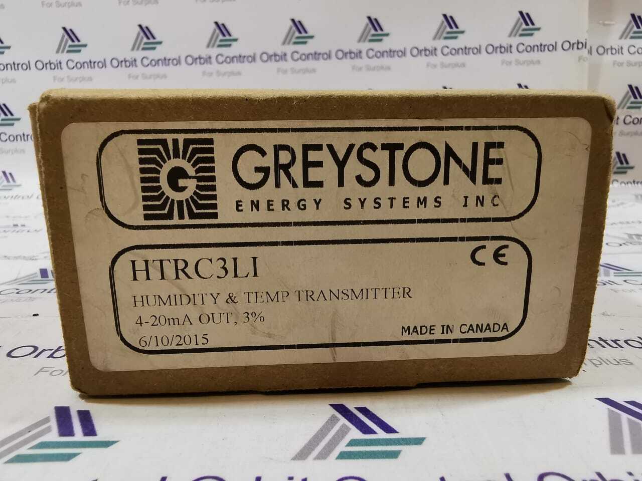 HTRC3LI Greystone Energy Systems Humidity & TEMP