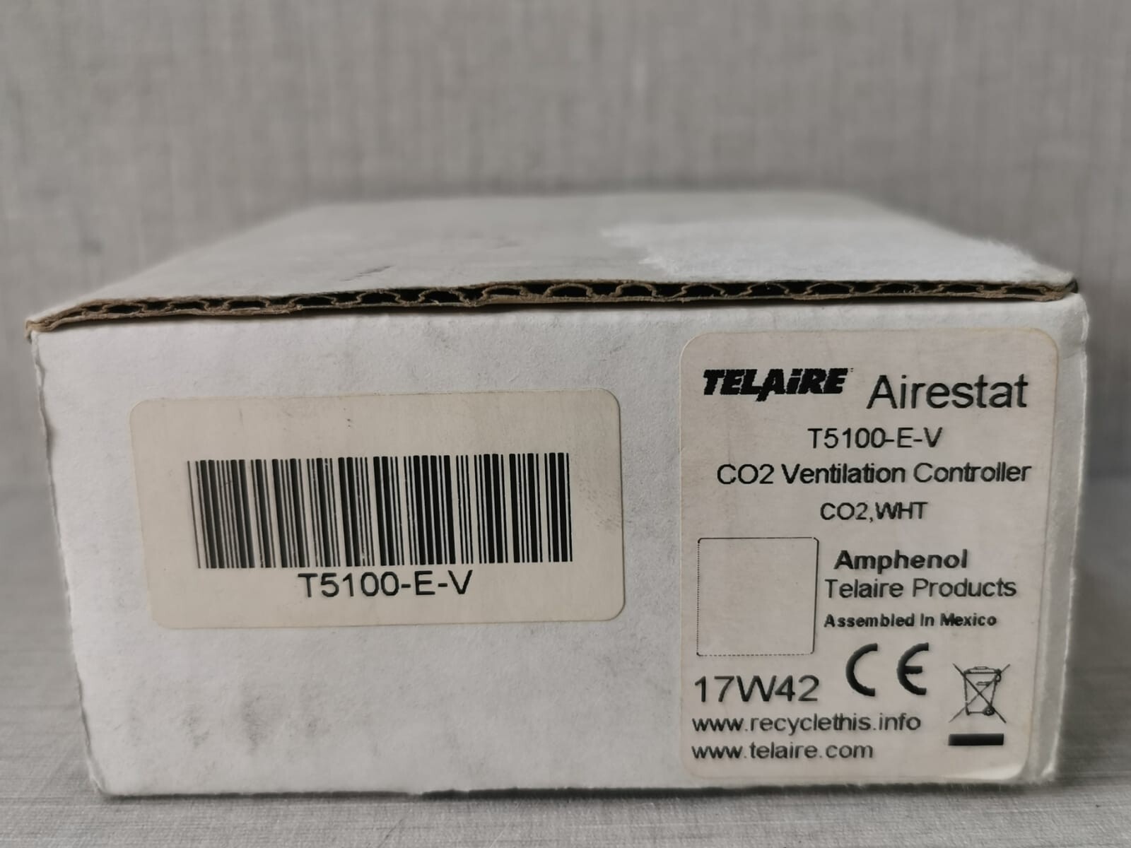 TELAIRE T5100-E-V TELAIRE AIRESTAT T5100-E-V CO2 VENTILATION CONTROLLER 9