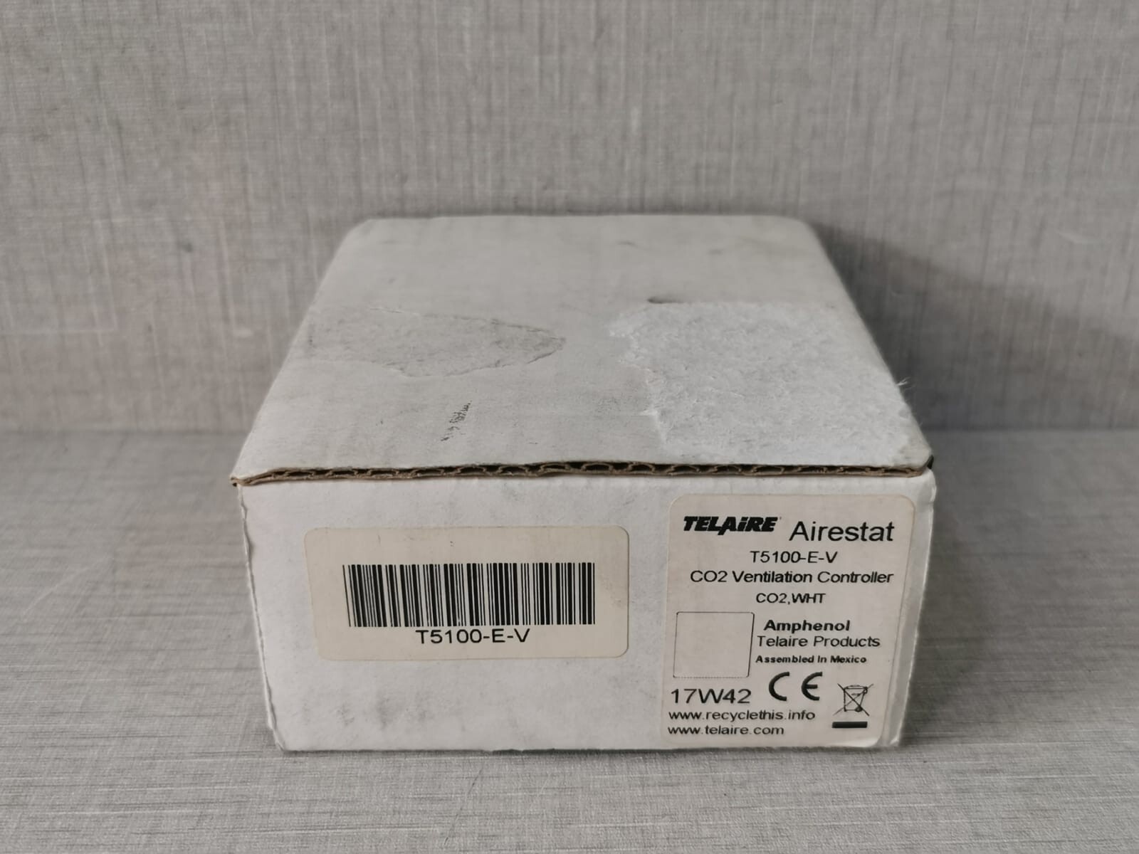 TELAIRE T5100-E-V TELAIRE AIRESTAT T5100-E-V CO2 VENTILATION CONTROLLER 10