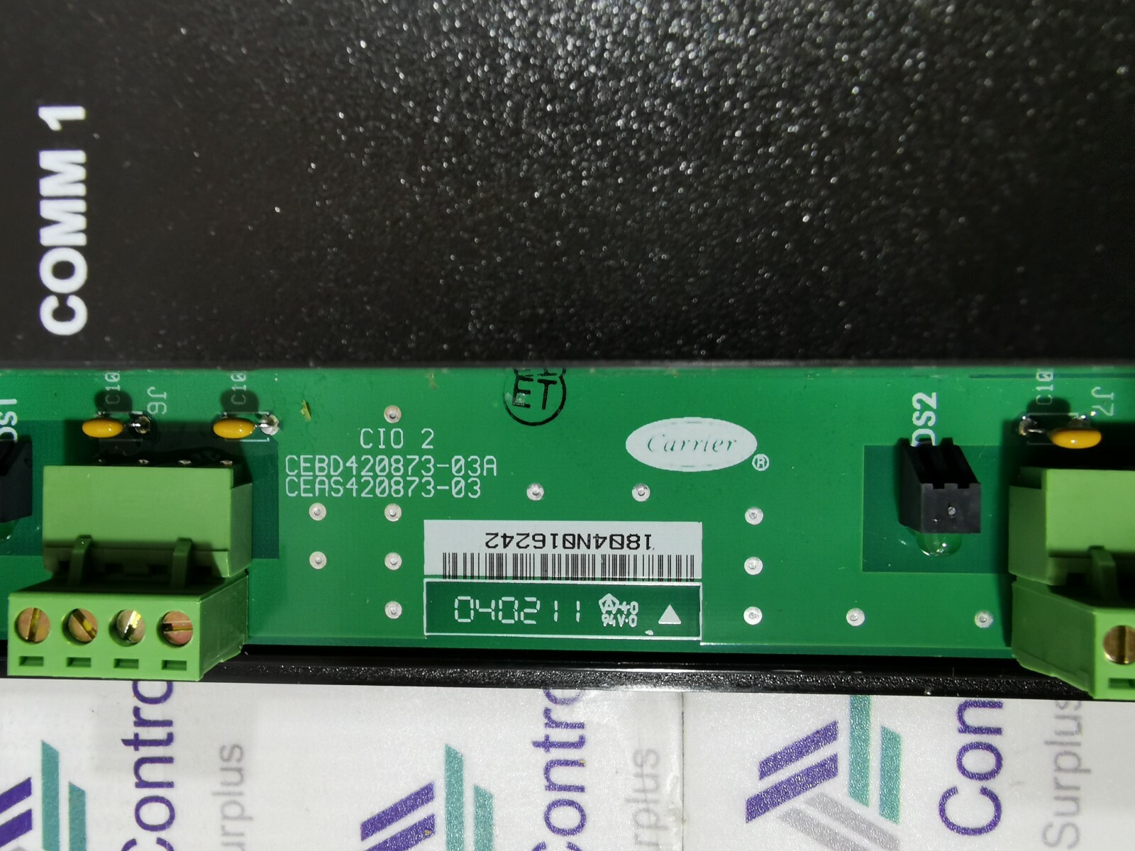 Carrier CEFA121549-02 Carrier United Technologies 8088 Comm I/O CEFA121549-02 4