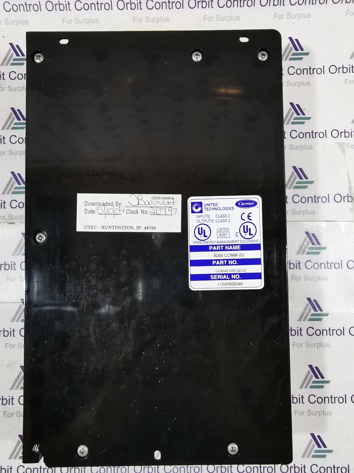 Carrier CEFA121549-02 Carrier United Technologies 8088 Comm I/O CEFA121549-02 7