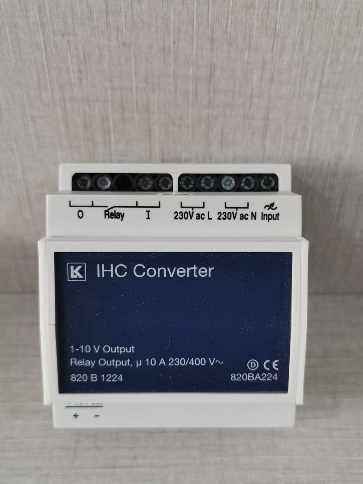LK 820B1224/820BA224 LK IHC CONVERTER OUTPUT 1-10 V MODULE 820B1224/820BA224- WITHOUT ORIGINAL BOX 2