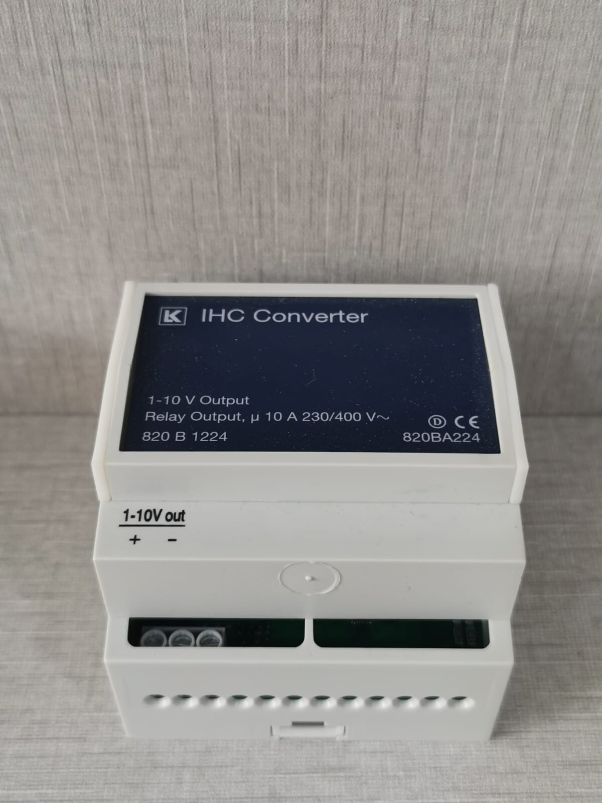LK 820B1224/820BA224 LK IHC CONVERTER OUTPUT 1-10 V MODULE 820B1224/820BA224- WITHOUT ORIGINAL BOX 4