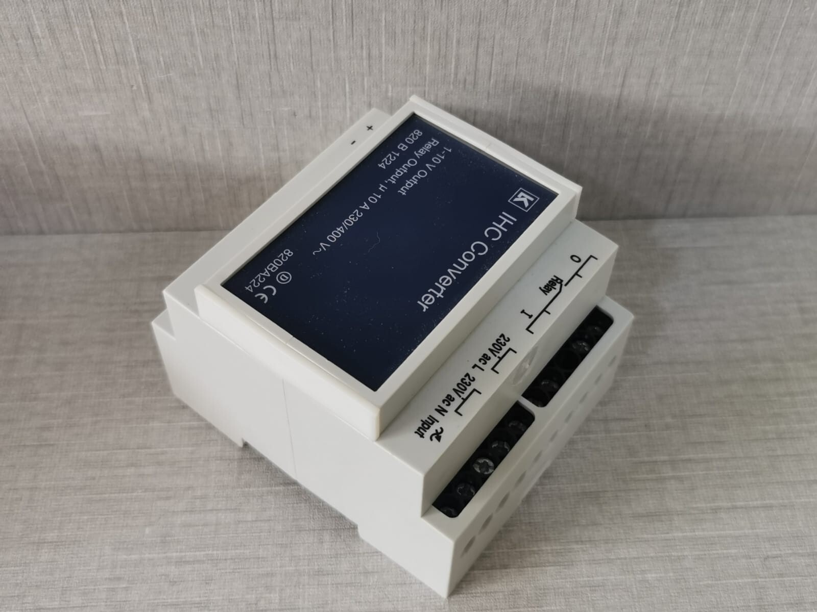 LK 820B1224/820BA224 LK IHC CONVERTER OUTPUT 1-10 V MODULE 820B1224/820BA224- WITHOUT ORIGINAL BOX 9