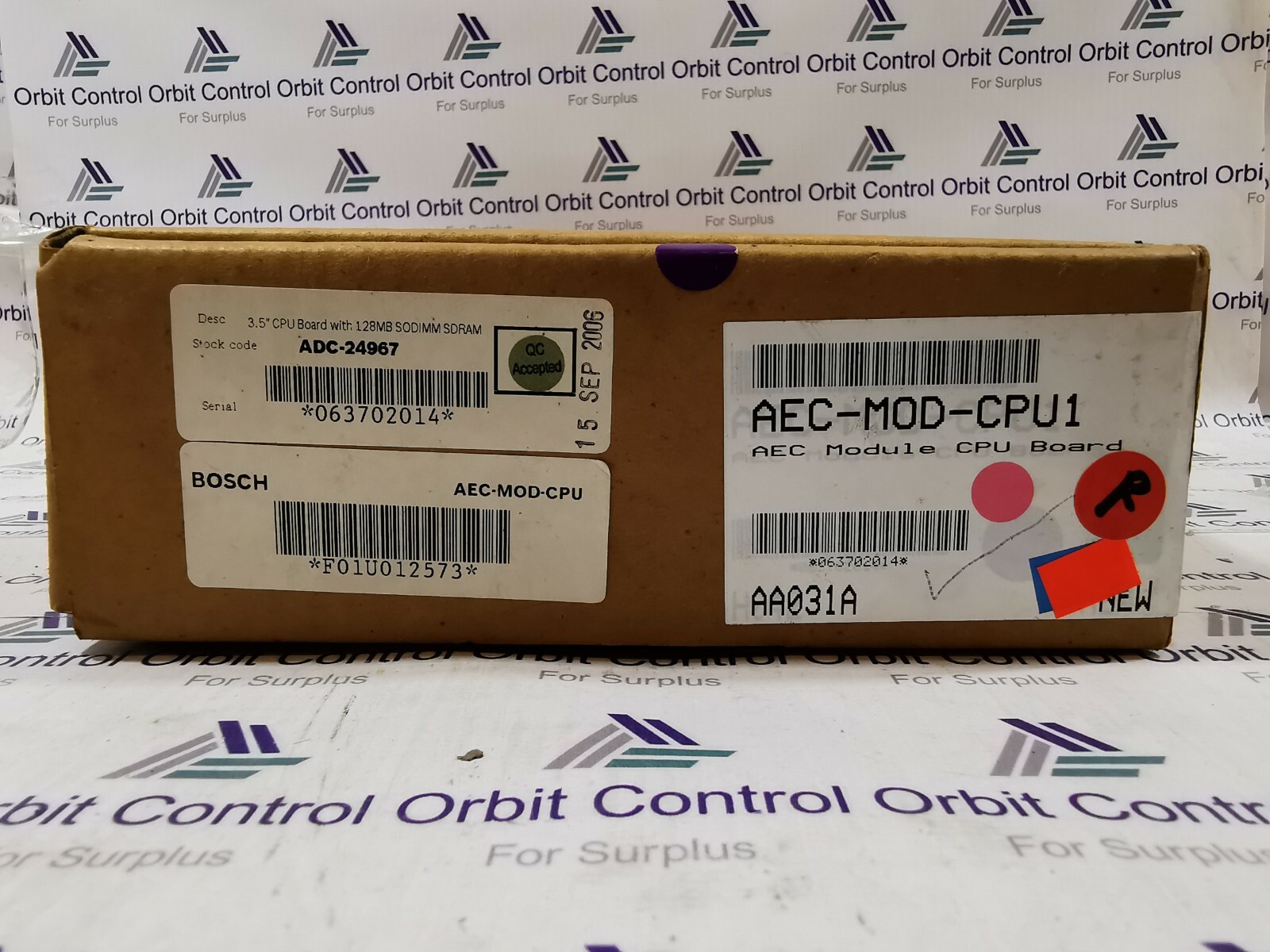 Bosch AEC-MOD-CPU1 BOSCH AEC-MOD-CPU1 AEC MODULE CPU BOARD AEC-MOD-CPU1 2