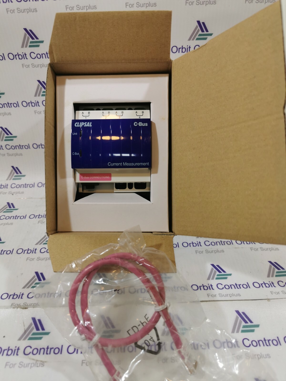 CLIPSAL 5504CMU CLIPSAL 5504CMU C-BUS CURRENT MEASUREMENT UNIT 4