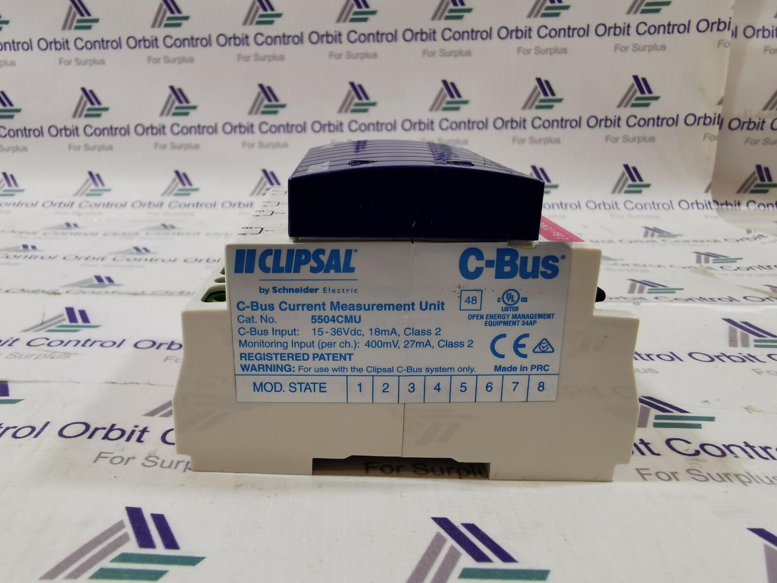 CLIPSAL 5504CMU CLIPSAL 5504CMU C-BUS CURRENT MEASUREMENT UNIT 5