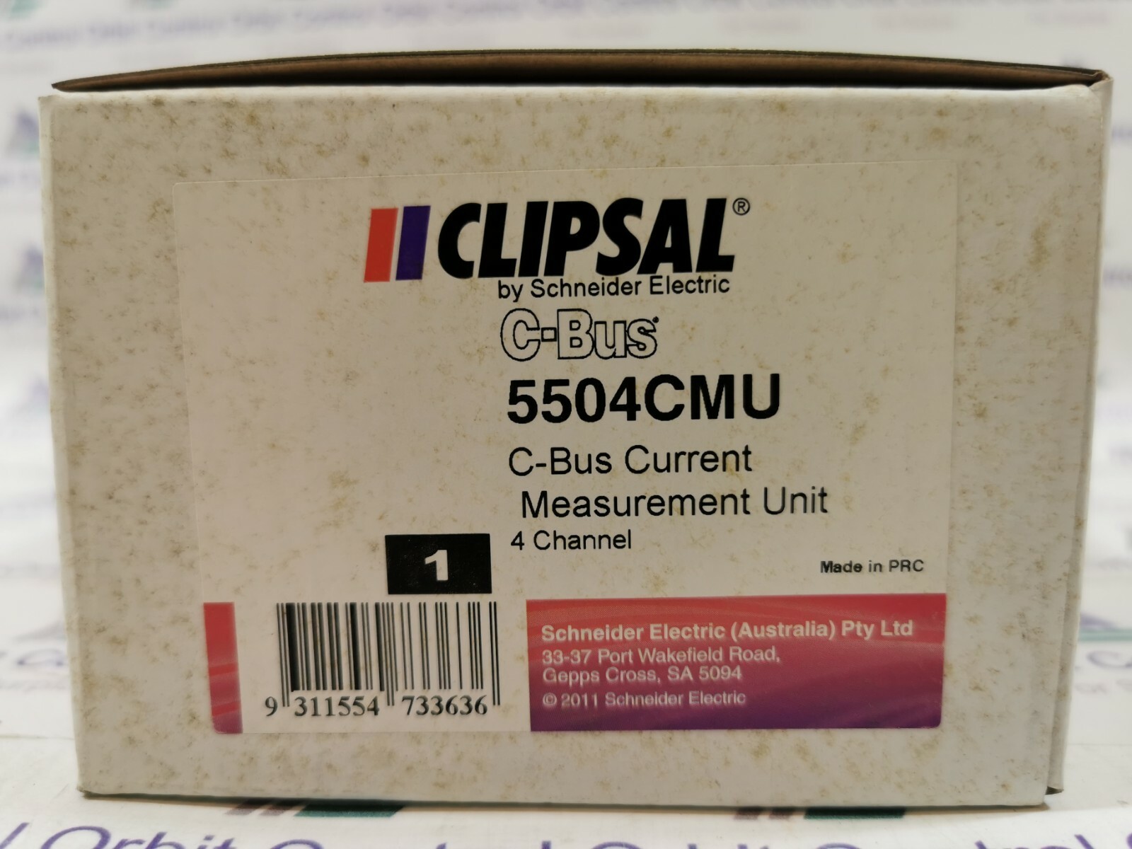 CLIPSAL 5504CMU C-BUS CURRENT MEASUREMENT UNIT