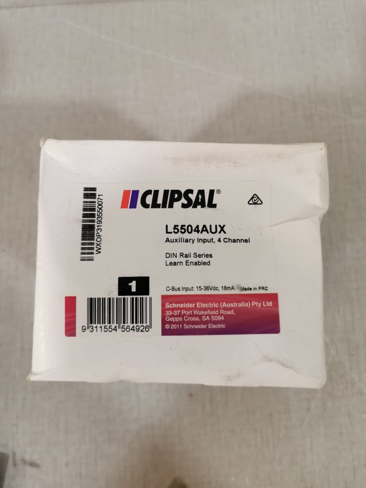 Clipsal L5504AUX CLIPSAL L5504AUX AUXILLARY INPUT 4 CHANNEL 10