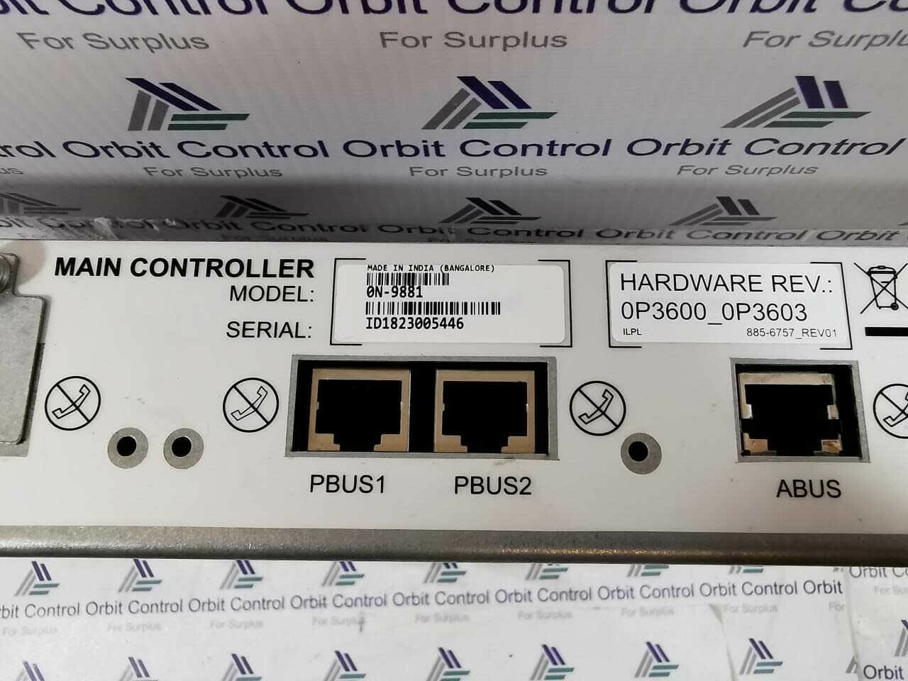 HARDWARE 0N-9881 MAIN CONTROLLER 0N - 9881 HARDWARE REV: 0P3600_0P3603 7