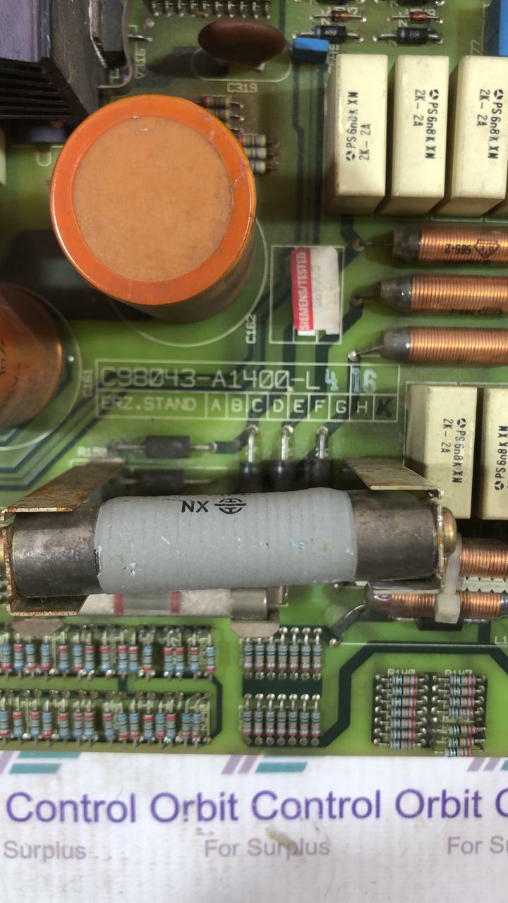 Siemens C98043-A1400-L4 SIEMENS C98043-A1400-L4 / C98043A1400L4 4
