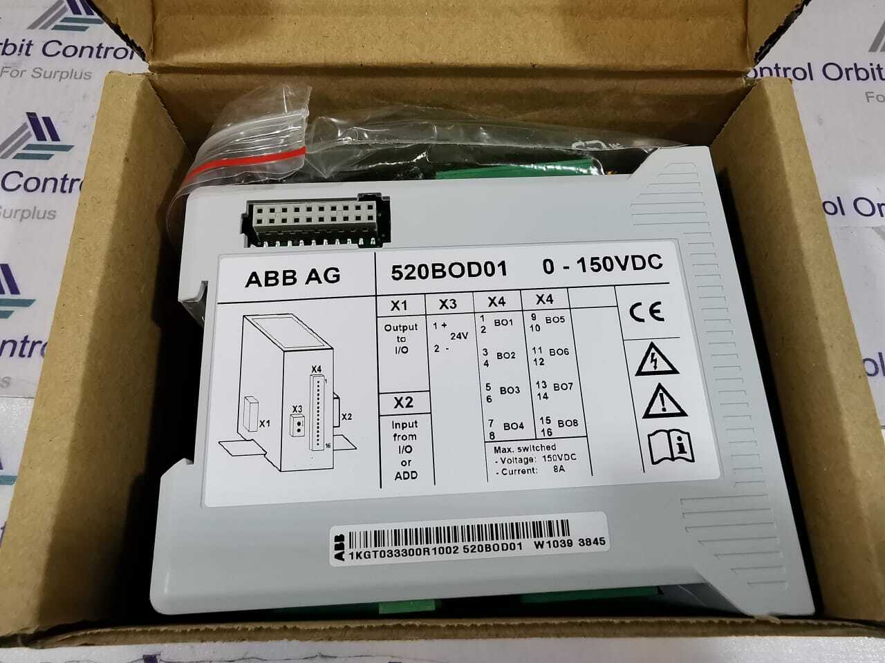 ABB 1KGT033200R0001 520BOD01 ABB 1KGT033300R1002 6