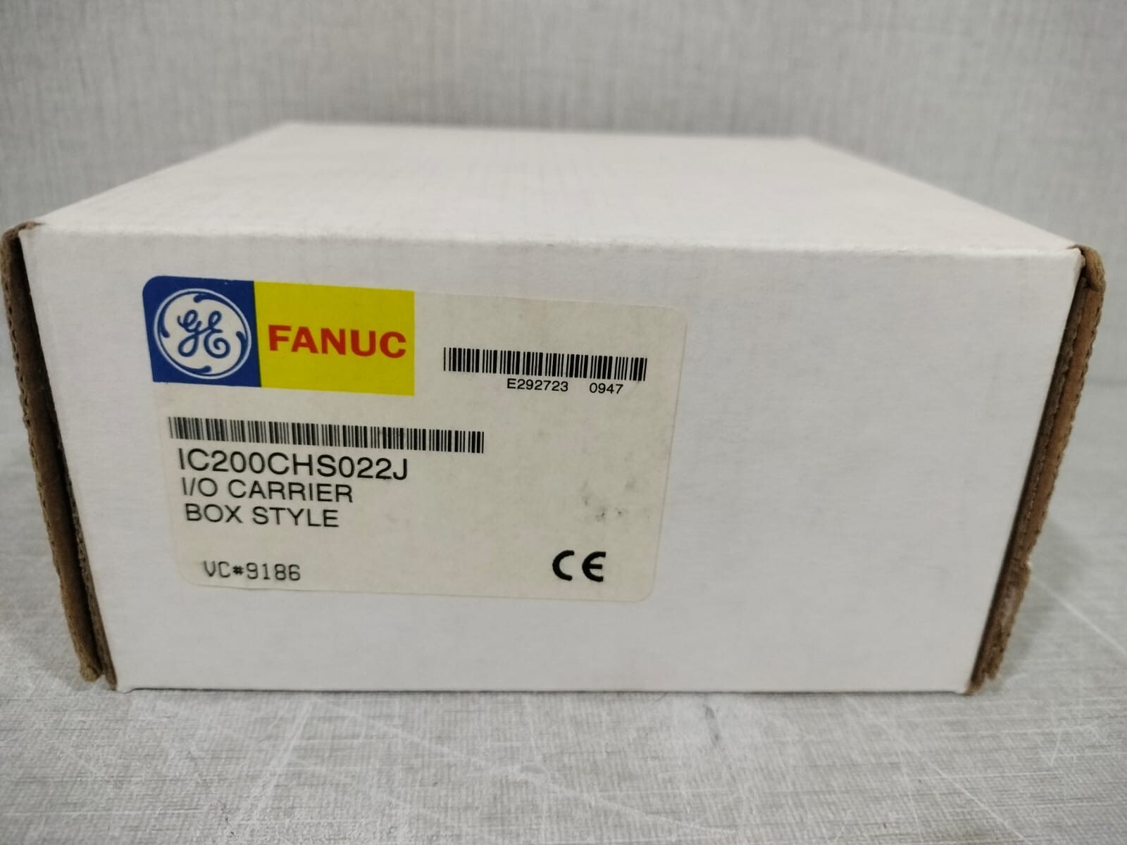 GE FANUC IC200CHS022J GE FANUC IC200CHS022J I/O CARRIER BOX STYLE 10