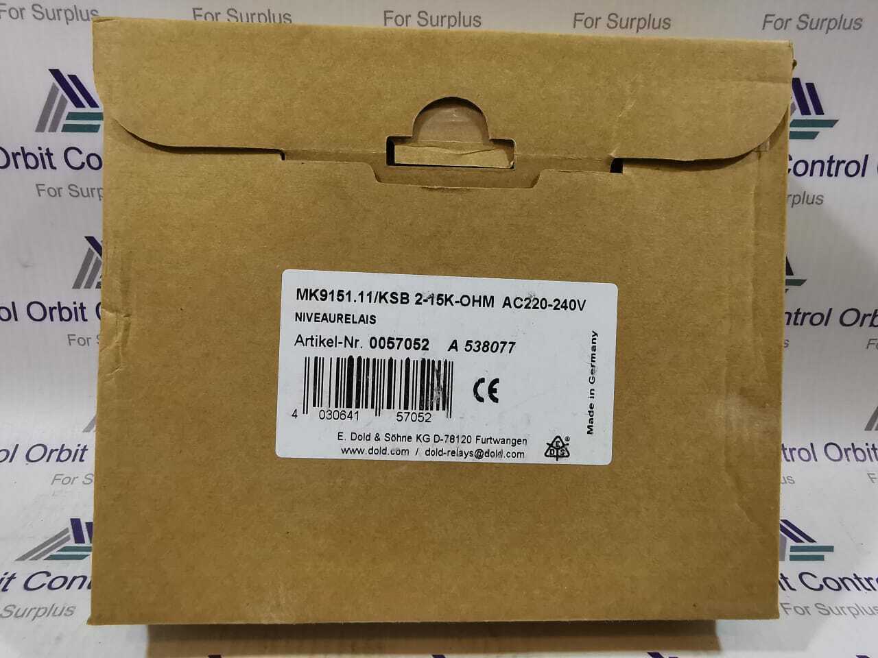 MK9151.11 E DOLD & SOHNE MK9151.11 / KSB 2-15 - OHM AC220-240V 5