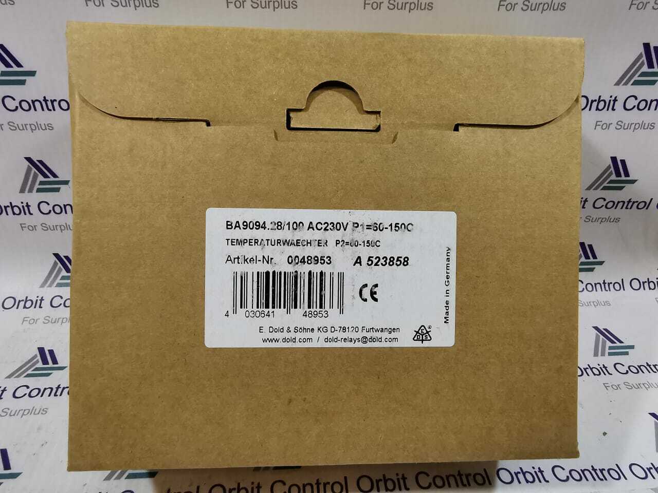 E.DOLD & SOHNE BA9094 E.DOLD & SOHNE KSB BA9094 TEMPERATURE A 523858 2