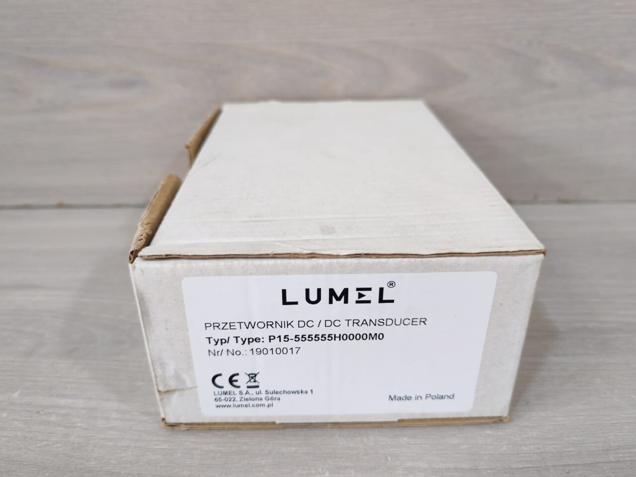 LUMEL P15 LUMEL P15-555555H0000M0 DC TRANSDUCER 9