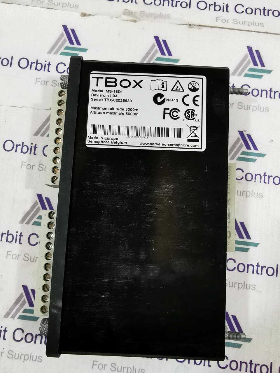 TBOX MS-16DI TBOX MS-16DI DIGITAL INPUT MODULE 4