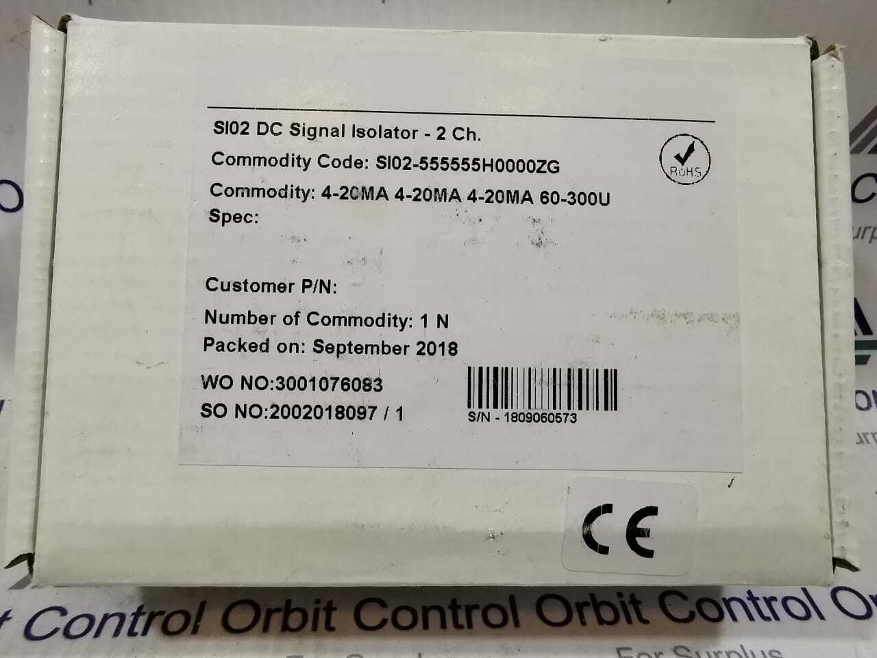 ZIEGLER ZI-12 ZIEGLER ZI-12 SIGNAL ISOLATOR 2