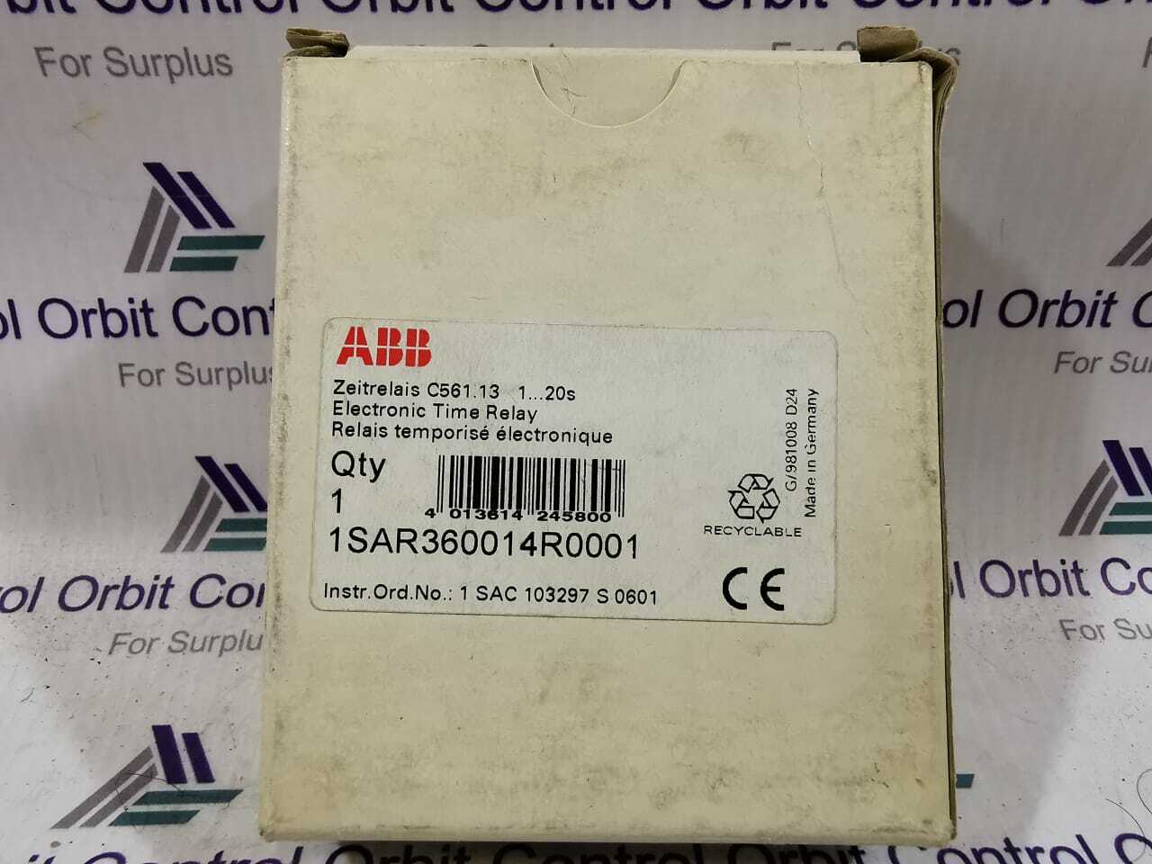 ABB 1SAR360014R0001 C561.13 TIME DELAY RELAY