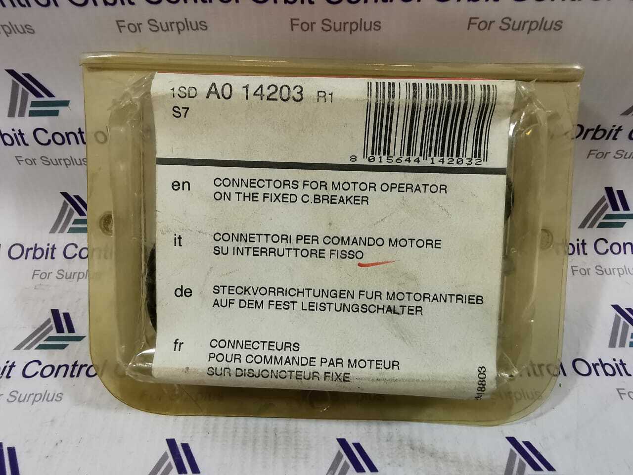 ABB 1SDA0 14203 CONNECTORS FOR MOTOR 1SD A0 14203
